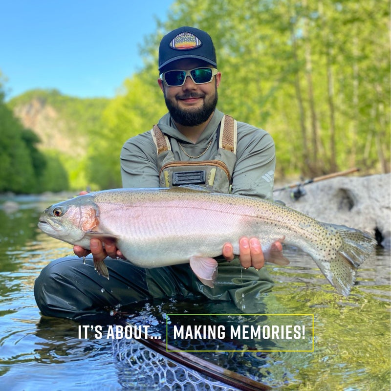 Trout Magnet 82 Piece Neon Fishing Kit, Catches All Types of Fish, Includes 70 Grub Bodies And 12 Size 8 Hooks, Orange,Green,White,Silver - Image 3